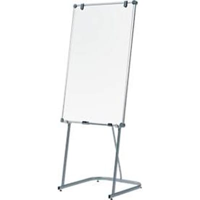 Whiteboard MAULpro, mobiel, in hoogte verstelbaar, met gratis starterkit-set, 120x75 cm