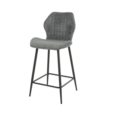 Fraaai - Varadero barstoel boucle - grijs