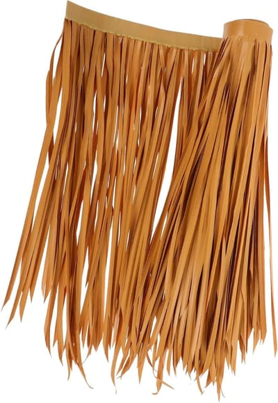 Kunstmatige Riet Mat - Nep Riet Rollen - Terras Decoratie - Zelf Snijdbaar - 100x50 cm - Geel
