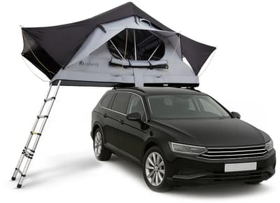 Daktent Lago - 2-persoons - Incl. Matras - Zwart / Grijs