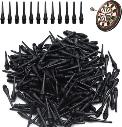 Set van 200 zachte dartpunten, vervangende plastic tips, duurzaam en breukbestendig, ideaal voor dartspelers en accessoires voor elektronische dartborden