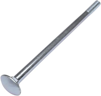 Set van 50 verzinkte slotschroeven M6x110mm met vierkante kraag - Ideale bevestiging voor timmer- en doe-het-zelfprojecten