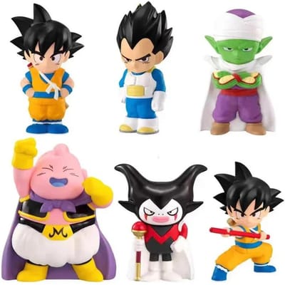 Op Voorraad BANDAI Originele DRAGON BALL DAIMA Achtergrond SON GOKU Vegeta Gomah Majin Buu Anime Actiefiguur Verzamelaar Model Speelgoed Premium Kwaliteit black