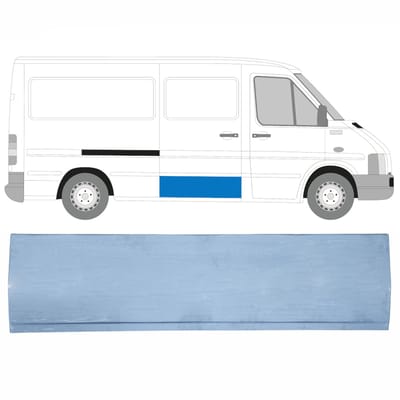 Schuifdeur reparatiepaneel buiten voor Volkswagen LT 1996-2005 / Links