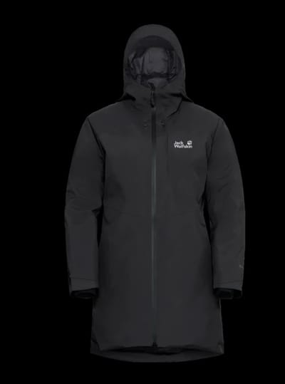 Jack Wolfskin Icecape 2L Down Ins, donsjack, dames, zwart
