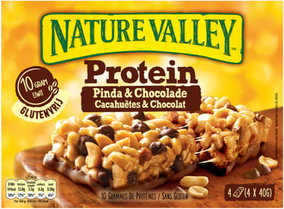 Nature Valley Proteine Pinda & Chocolade - 3 x 4 stuks - Voordeelverpakking