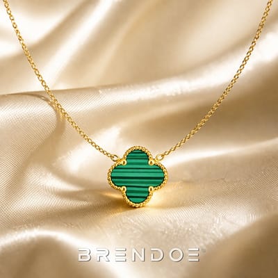 Brendoe - Ketting - Klaver - Groen