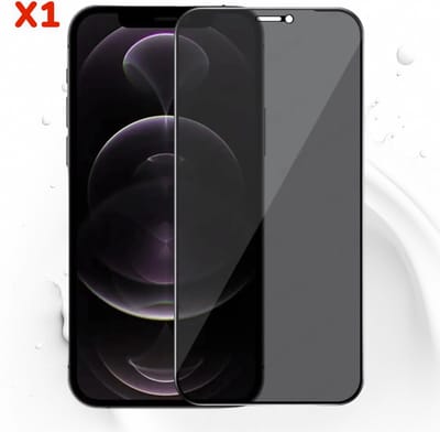 AziLine Privacy Glas Geschikt voor iPhone 11|XR - AziLine Ultieme Privacy Schermbescherming - Privacy Premium Glas - Edge to Edge - Hoge Kwaliteit