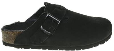 Clogs Zwart Wol Suede Bionatura maat 36