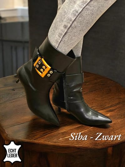 Barla Shoes - Siba - Zwart - Korte laars