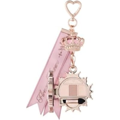 Flower Knows - Knight Unicorn Eyeshadow Palette & Charm - 2 Colors 01 Gilt Pink - 1.7g