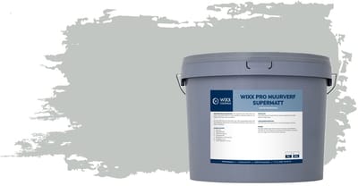 Wixx PRO Muurverf Supermatt - 10L - RAL 7035 Lichtgrijs