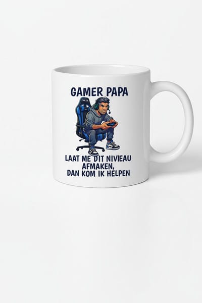 Gamer Papa Mok - Laat me dit niveau afmaken, dan kom ik helpen!