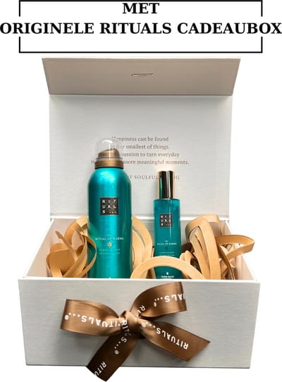 Rituals - Karma - Geschenkset - Shower Gel 200 ml + Hair&Body Mist 50 ml in Originele Rituals Cadeaubox