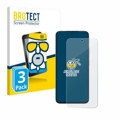 BROTECT - Screenprotector voor Xiaomi 15 - Folie Beschermfolie Beschermglas matte 3 Stuks
