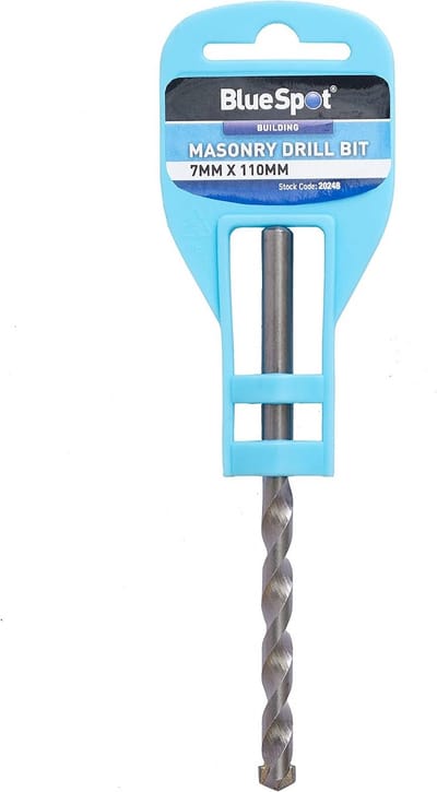 Steenboor Hamerboor 7mm x 110mm voor Beton, Metselwerk en Steen