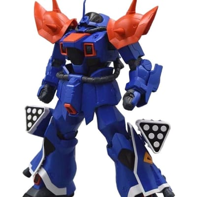 HG 1/144 Ms-18e Kampfer Bouwpakket Donkere Coole Actiefiguren Beweegbare Gewrichten Robot Model Bouwpakket Plastic Model Jongens Cadeau blue
