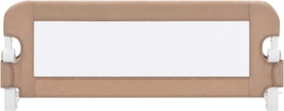 Bedhekje peuter 102x42 cm polyester taupe