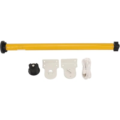Rolgordijn Motor Kit voor Zigbee voor Tuya 25mm Oplaadbare Slimme Rolgordijn Motor voor Gemotoriseerde white