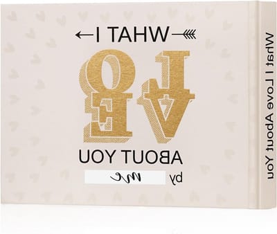 Invulboek voor Stellen: Wat Ik van Je Hou - Persoonlijk Liefdesdagboek voor Vriend, Vriendin, Man, Vrouw, Perfect als Cadeau voor Verjaardag of Kerst