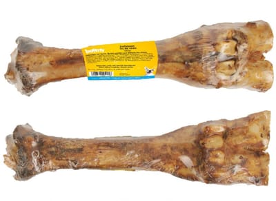 Boomy - Kalfsbeen - Natuurlijk kauwsnack voor honden - 100% rund - Hondensnacks voor middelgrote tot grote hondenrassen - Kauwbotten hond - 2 x 1st