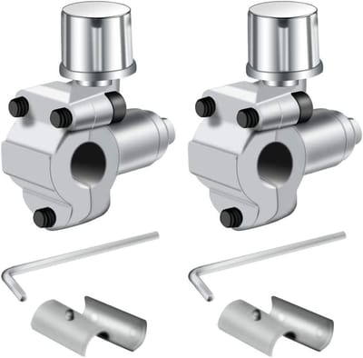 2 Stuks Piercing Ventielkits BPV-31 Koelkast Kraan Ventiel Compatibel met 1/4", 5/16", 3/8" Buitendiameter Pijpslang voor Airconditioners HVAC