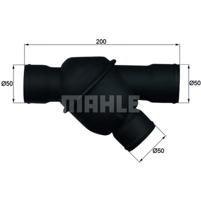 Thermostaat, koelvloeistof MAHLE TH 24 79