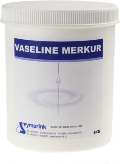 Reymerink - Vaseline Merkur 1000g | Desinfectie voor PMU, Tattoo, Beauty, Styliste, Kapper Studio & Laser Salon Huisarts Tandarts Praktijk | Laserkliniek | Desinfectiemiddel | Desinfectiespray | Pure Alcohol | Tatoeage Praktijk Schoonmaak