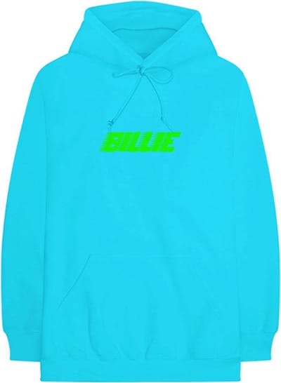 Billie Eilish - Thermal Photo Hoodie/trui - M - Blauw