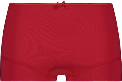 RJ Pure Color Dames Short Donkerrood S