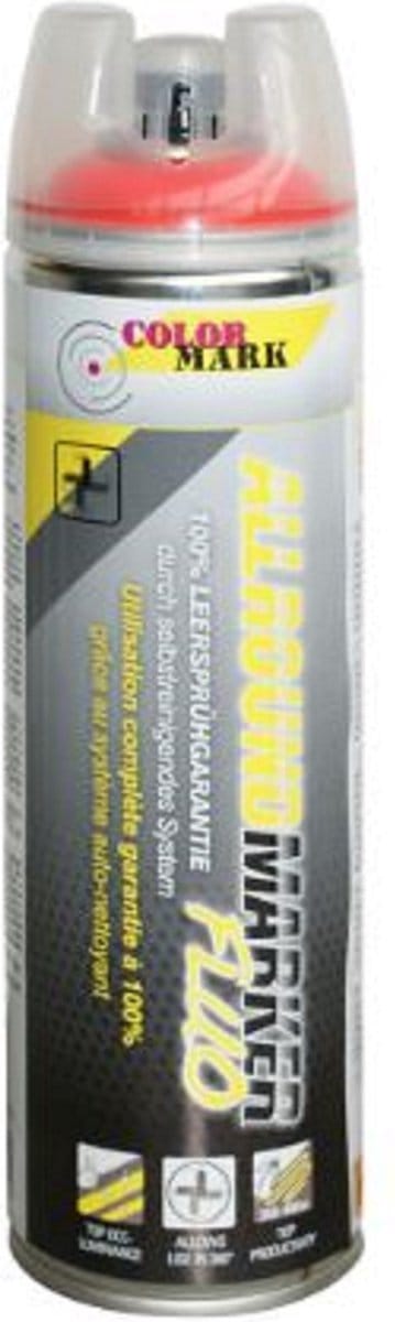 COLORMARK Spotmarker Allround 360° - Fluo geel - 500 ml - Afwerkingslaag