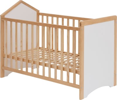 Atmosphera Kids Babybed 120x60cm - Natuurlijk hout
