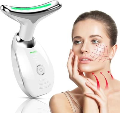 45 °C warmte gezichtsmassageapparaat V Face Beauty meter - nekmassage - anti-rimpel en veroudering - acne verwijdert - gezichtsverzorging dieptereiniging.
