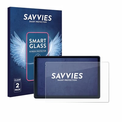 2 Stuks Savvies Screenprotector - geschikt voor MUISOO MUIC10702 10.1" - beschermfolie glas transparant