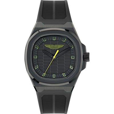 Aston Martin Aml Icon GPQ MTIG1F503 Horloge - Siliconen - Groen - Ø 40 mm