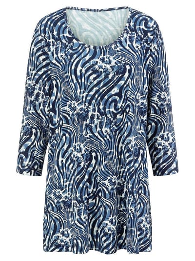 Lang shirt 3/4-mouwen Van Emilia Lay wit