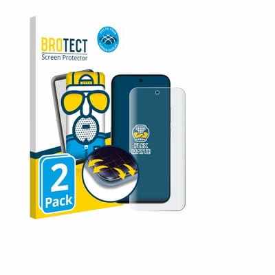 BROTECT - Screenprotector voor Honor X6c - Folie Beschermfolie matte volledig dekking 2 Stuks
