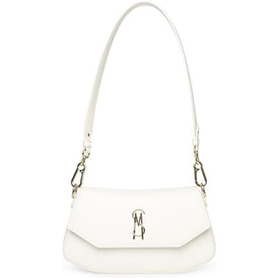 Steve Madden BlyonC Kleine Schoudertas Dames - Polyester - Wit