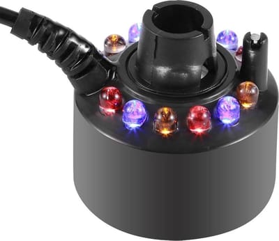Rookmachine waterfontein vijver verstuiver luchtbevochtiger met ledlampen voor kantoor - thuis - kamer - EU-stekker .