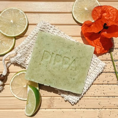 Zeep Edix Saddles Pippa Poppy Seed & Lime