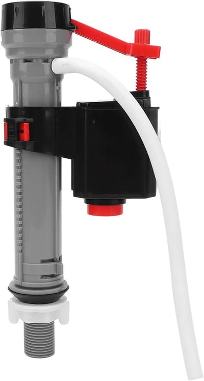 Toilet Vulklep - Reservoir Klep - Badkamer Onderhoud - Stille Werking - 22-32cm Verstelbaar - Wit