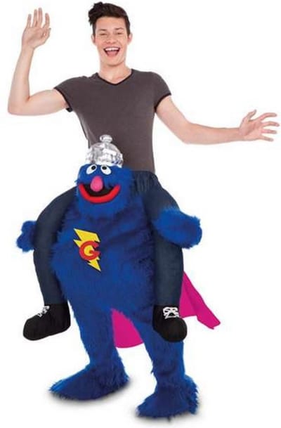 Kostuums voor Volwassenen My Other Me Blauw Één maat Monster