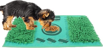 Snuffelmat Hond - Huisdier Voerbak - Interactief Voeren - Antislip Flanellen Bodem - 60x40 cm