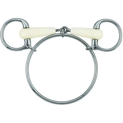 2-rings enkelgebroken paardenbit Soyo Happy Mouth Dexter Ring