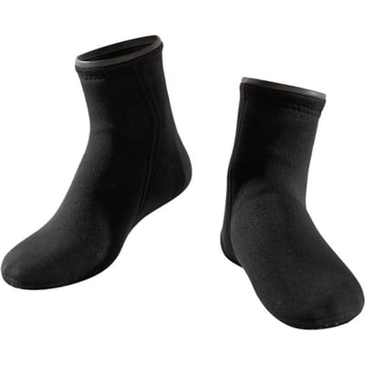 1 Paar 3 mm Neopreen Sokken Unisex Duiksokken Thermisch Antislip Strandsokken voor Duiken Zwemmen Snorkelen zwart