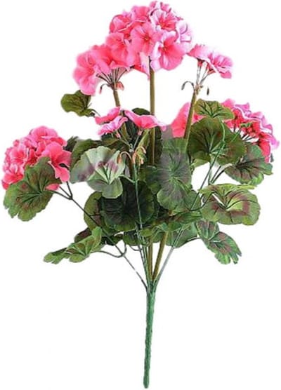 Kunstbloem geranium 45 cm, roze Buitengewoon de Boet
