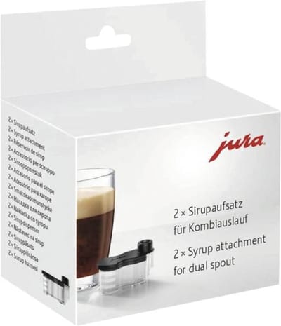 JURA Siroopopzetstuk voor de combi-uitloop (set van 2)