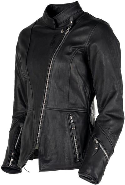MOTOBLOUZ Motorjas OPAL vrouw|4-seizoenen|Zwart 44 CE-gekeurd