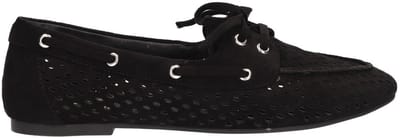La Strada Loafer Zwart Textiel - Damesschoenen - Maat - 37