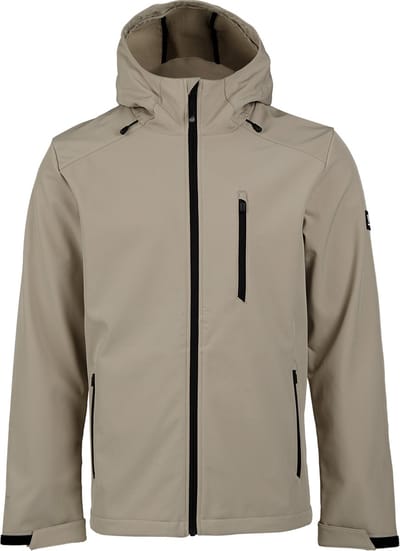 Brunotti - Mib Men Softshell Jacket - Softshell Jas Heren - Waterafstotend - Outdoorjas - Fungi - L